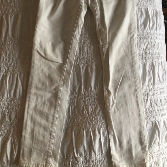 GAP Mid Rise White Jean Size 24 - Picture 7 of 7